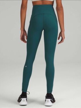 Lululemon Swift Speed High-Rise Tight 28" *Brushed Luxtreme Green Jasper size 16